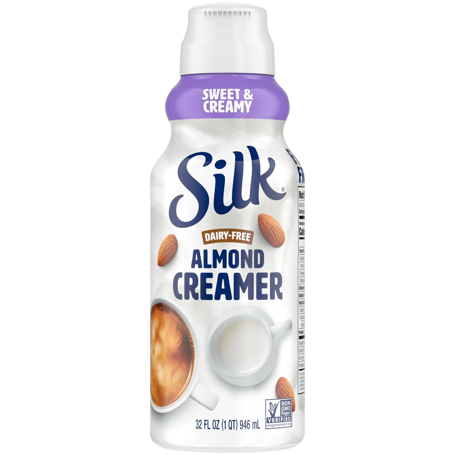 CREMORA SILK ALMOND SWEET CREAMY 946 ML.