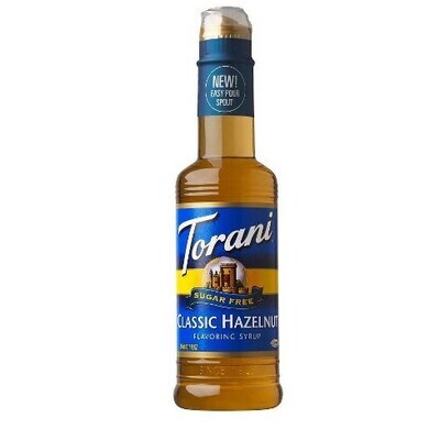ENDULZANTE TORANI SUGAR FREE HAZELNUT 375 ML
