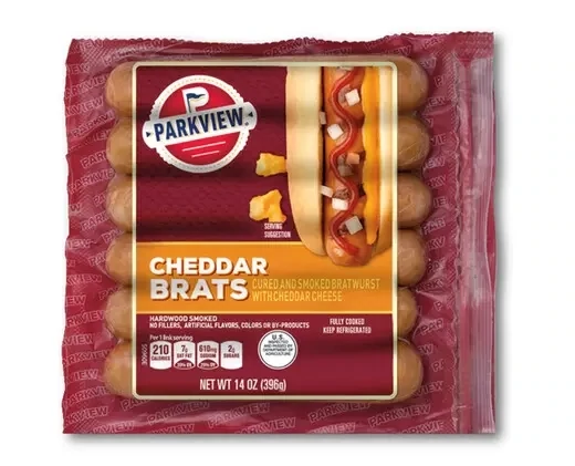 SALCHICHA PARKVIEW CHEDDAR BRATS 396 GR