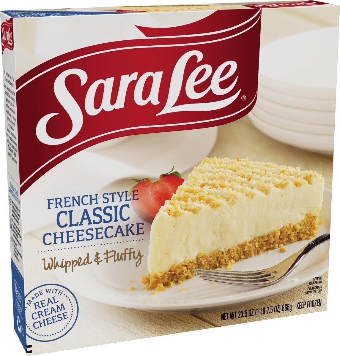 CHEESECAKE SARA LEE FRENCH STYLE 666 GR