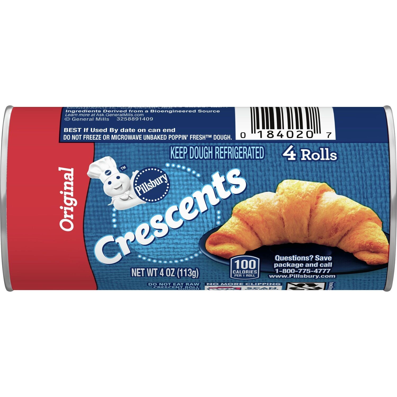 CRESCENTS PILLSBURY ORIGINAL C/4 PZAS 113 GR.