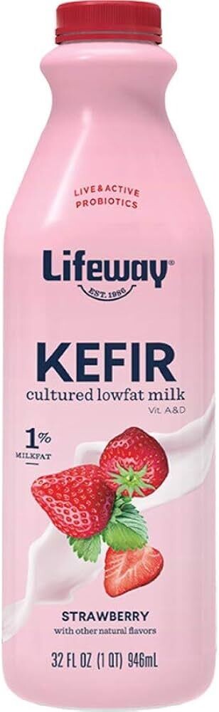 KEFIR LIFEWAY FRESA 946 ML.