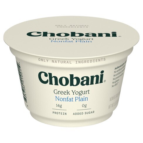 YOGHURT CHOBANI NONFAT PLAIN 150 GR.