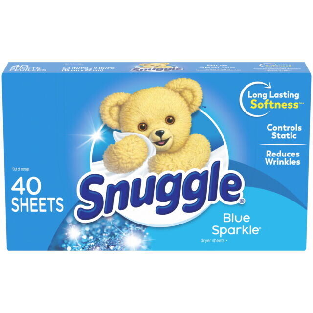 TOALLITAS P/SECADORA SNUGGLE C/40 PZAS.