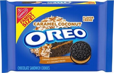 GALLETAS OREO FAMILY SIZE CARAMEL COCONUT 482 GR.