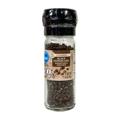 PIMIENTA STONEMILL BLACK 50 GR.