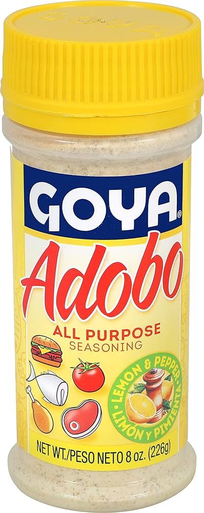 SAZONADOR GOYA ADOBO LEMON PEPPER 226 GR.