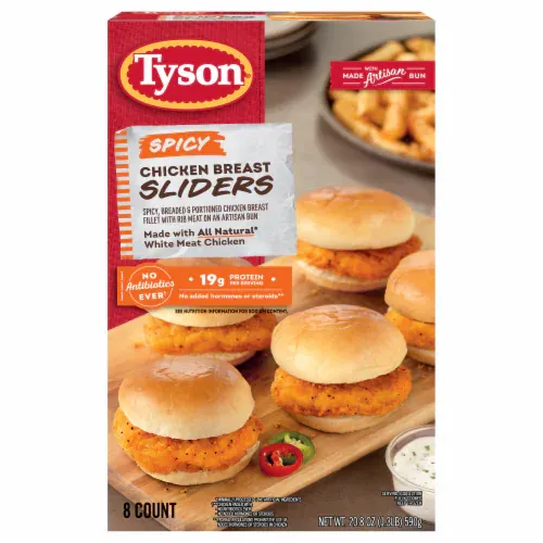 CHIKEN BREAST TYSON C/8 PZAS 590 GR.