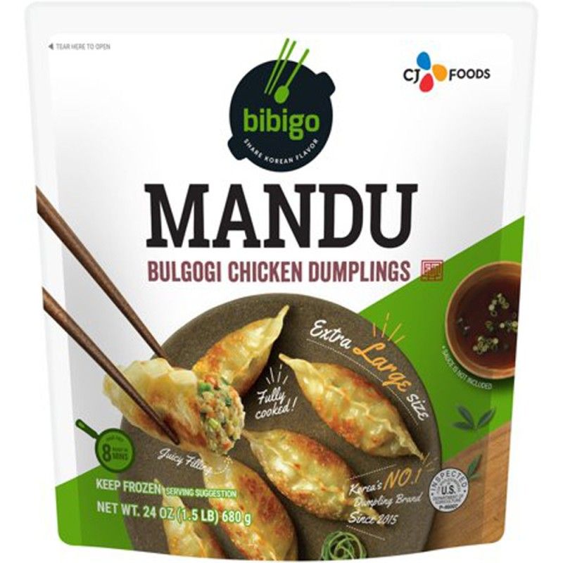 DUMPLINGS BIBIGO MANDU CHIKEN 680 GR.