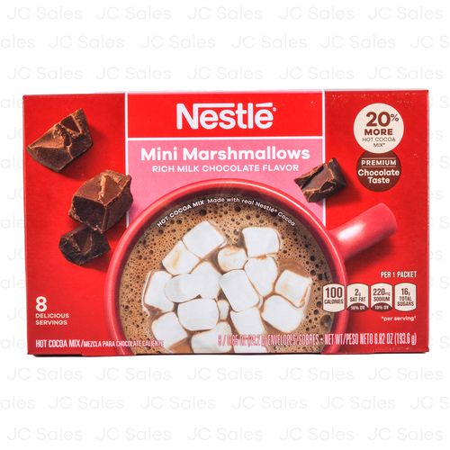 CHOCOLATE EN POLVO NESTLE MINI BOMBON C/8 PZAS 194 GR.