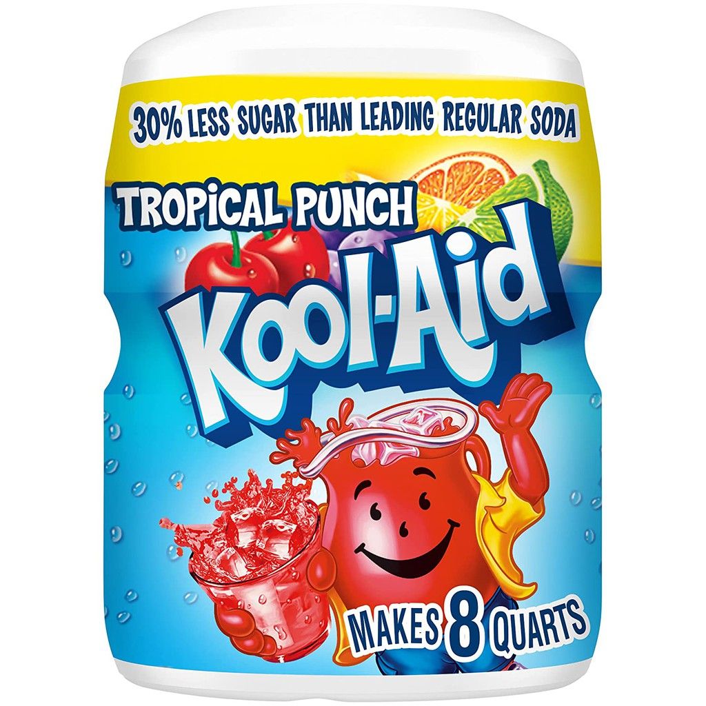 BEBIDA EN POLVO KOOL AID TROPICAL PUNCH 538 GR.