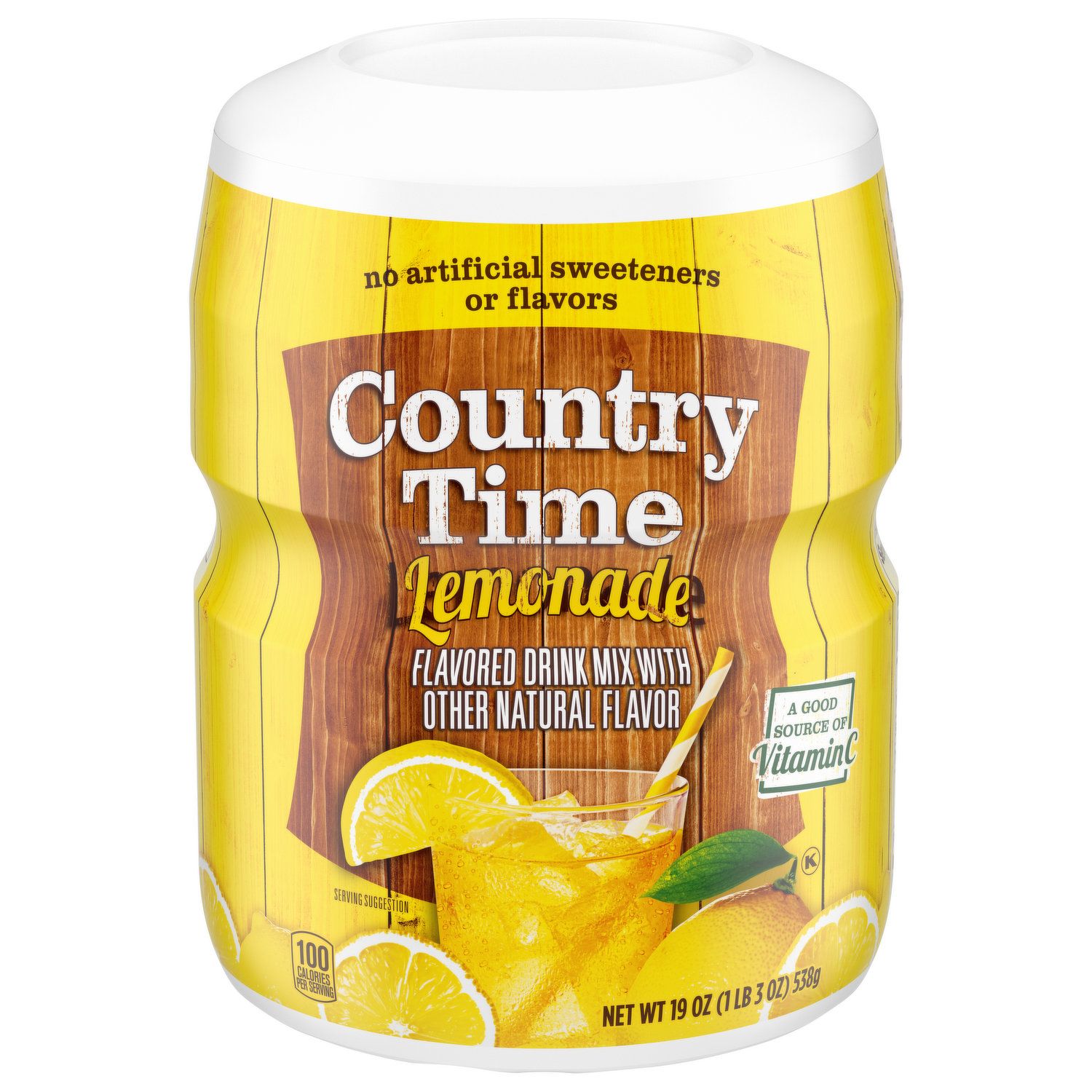 BEBIDA EN POLVO COUNTRY TIME  LEMONADE 538 GR.