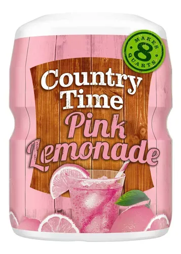 BEBIDA EN POLVO COUNTRY TIME PINK LEMONADE 583 GR.