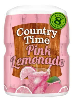 BEBIDA EN POLVO COUNTRY TIME PINK LEMONADE 583 GR.