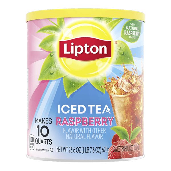 TE EN POLVO LIPTON RASPBERRY 670 GR.