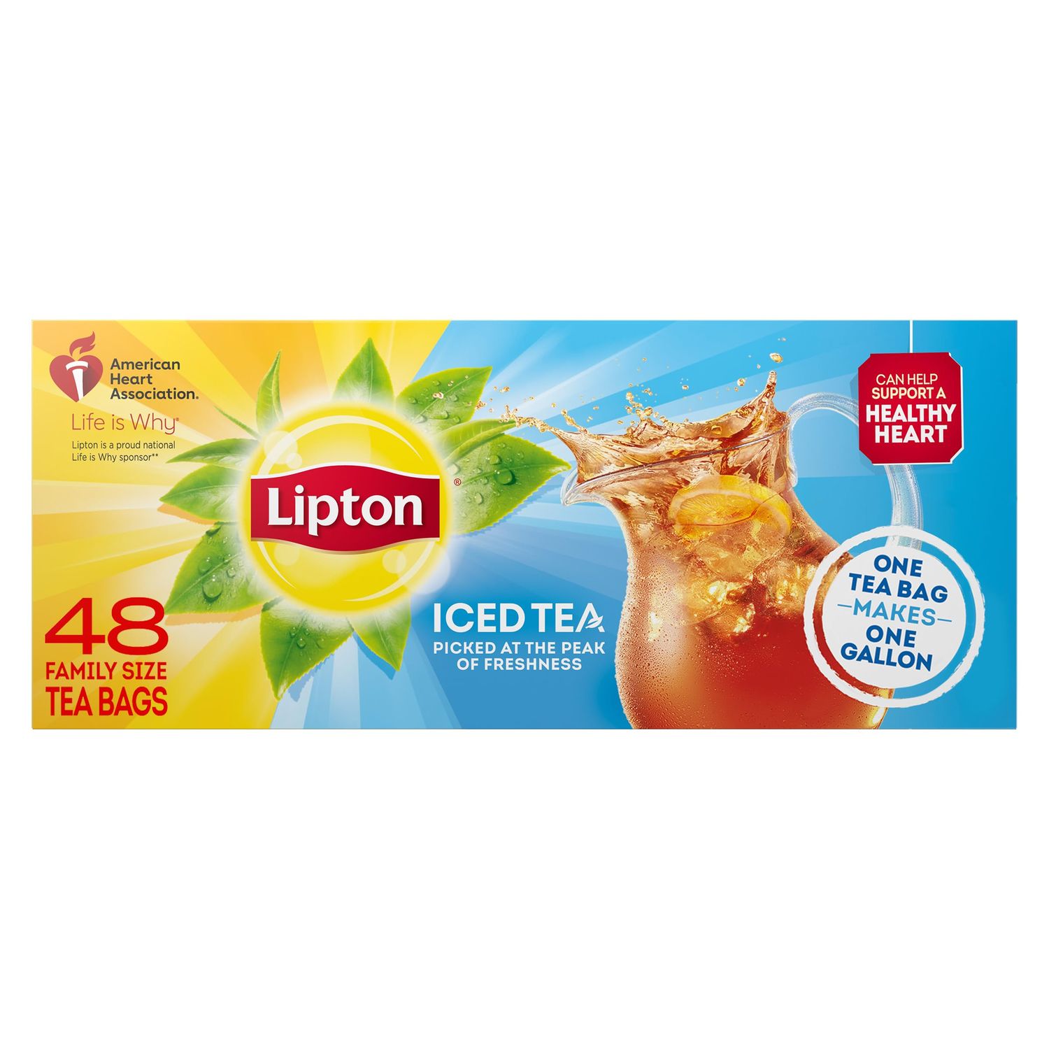 TE LIPTON C/48 PZAS 340 GR.