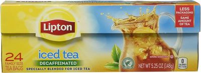 TE LIPTON ICE DECAF BAGS C/24 PZAS