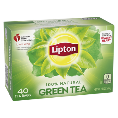 TE LIPTON GREEN TEA C/40 PZAS
