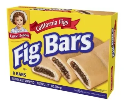 BARRA DE HIGO LITTLE DEBBIE CALIFORNIA 344 GR.