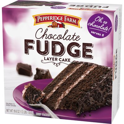 PASTEL PEPPERIDGE FARM CHOCOLATE FUDGE 555 GR.