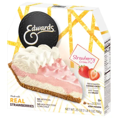 CHEESECAKE EDWARDS STRAWBERRY 708 GR.