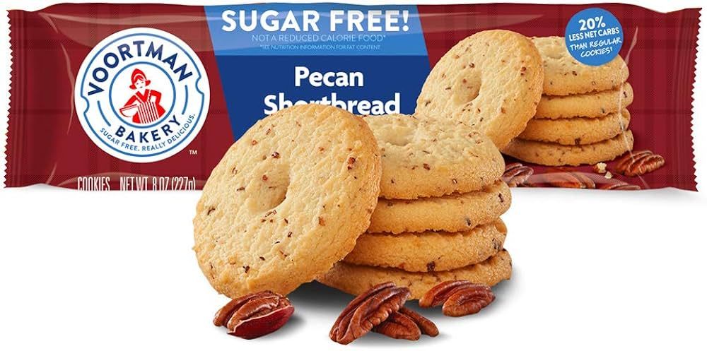 GALLETAS VOORTMAN SUGAR FREE PECAN 227 GR.