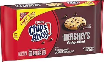 GALLETAS CHIPS AHOY FAMILY SIZE FUDGE HERSHEYS 421 GR.