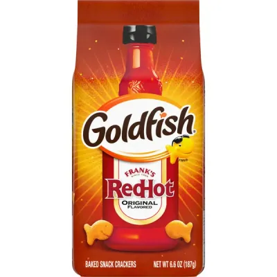 GALLETAS PEPPERIDGE FARM GOLDFISH RED HOT FRANKS 187 GR.