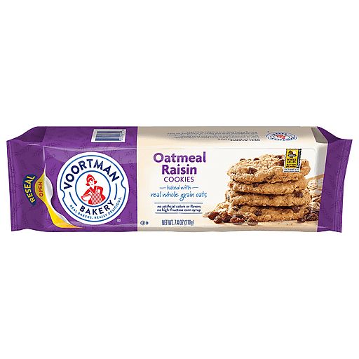 GALLETAS VOORTMAN BAKERY OATMEAL CHOCOLATE CHI 210 GR.