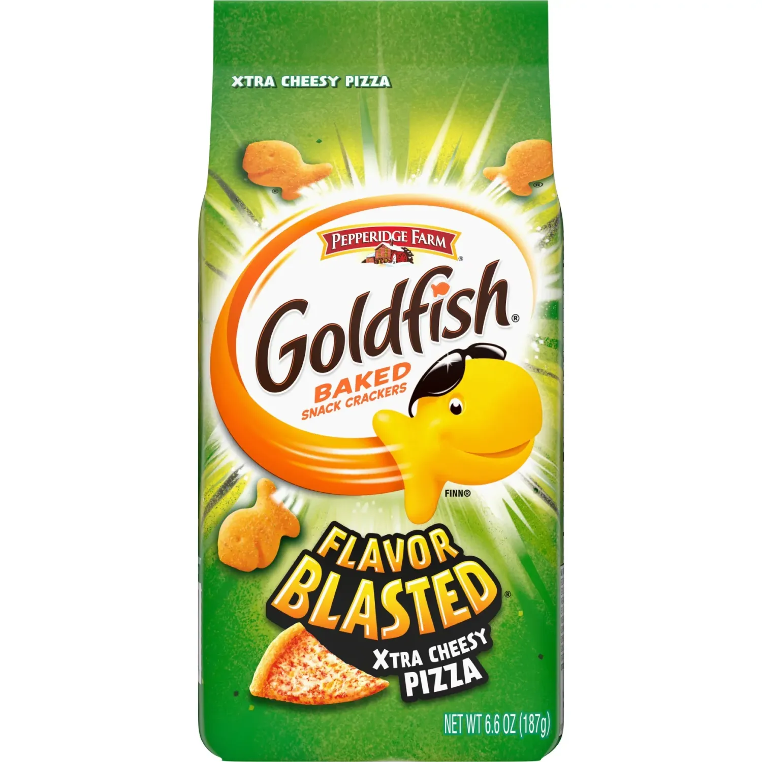 GALLETAS PEPPERIDGE FARM GOLDFISH XTRA CHEESY PIZZA 187 GR