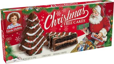 PASTELITO LITTLE DEBBIE CHRISTMAS TREE CHOCOLATE C/5 PZAS 245 GR.