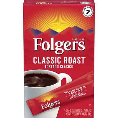 CAFE FOLGERS CLASSIC ROAST C/7 PZAS