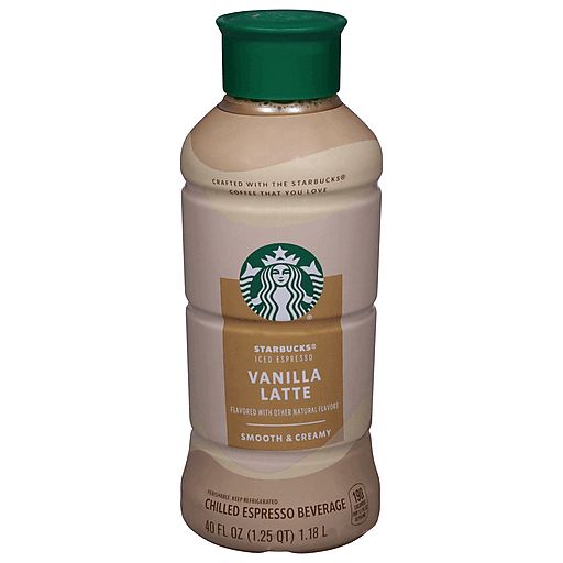 CAFE FRIO STARBUCKS VANILLA LATTE 1.18 LT.