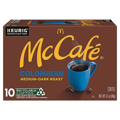 CAFE KEURIG MCCAFE COLOMBIAN C/10 PZAS 117 GR.
