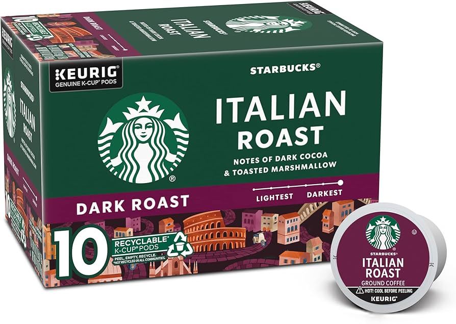 CAFE KEURIG STARBUCKS ITALIAN ROAST C/10 PZAS