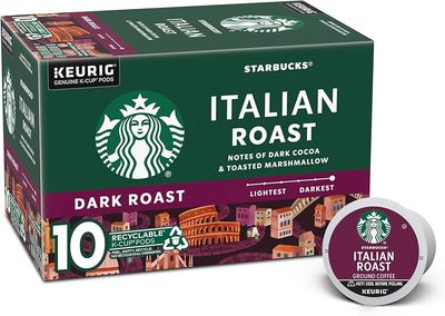 CAFE KEURIG STARBUCKS ITALIAN ROAST C/10 PZAS