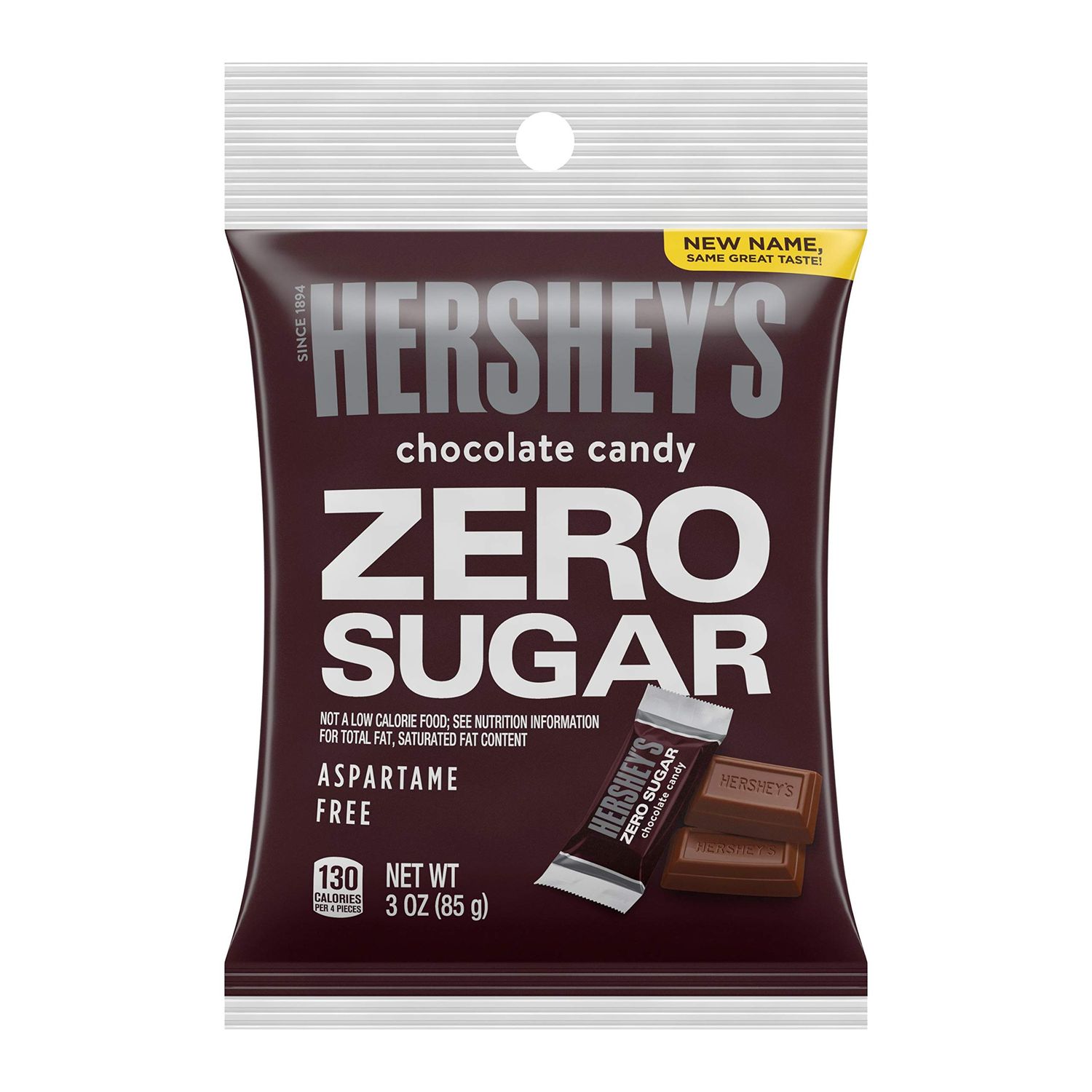 CHOCOLATE HERSHEYS ZERO SUGAR 85 GR