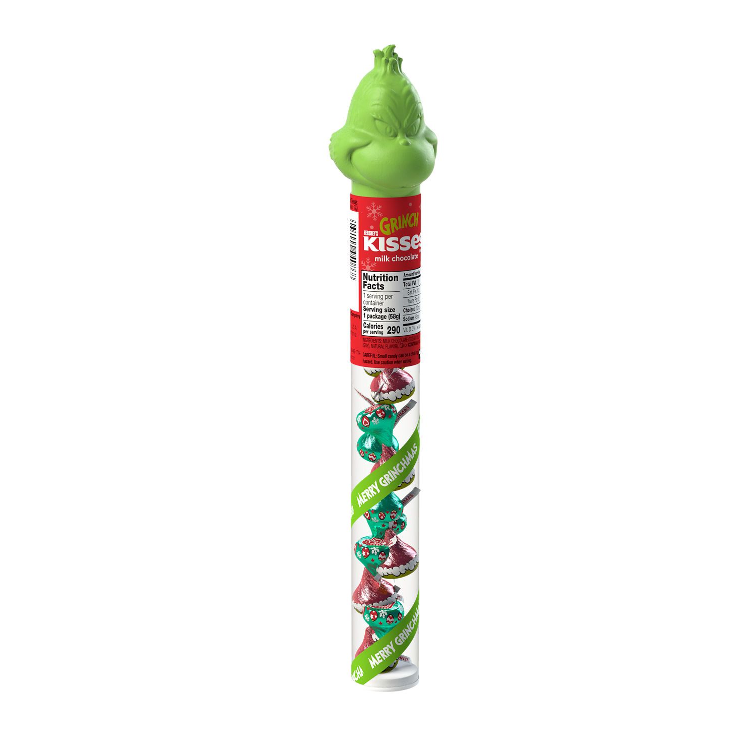 CHOCOLATE KISSES GRINCH 58 GR.