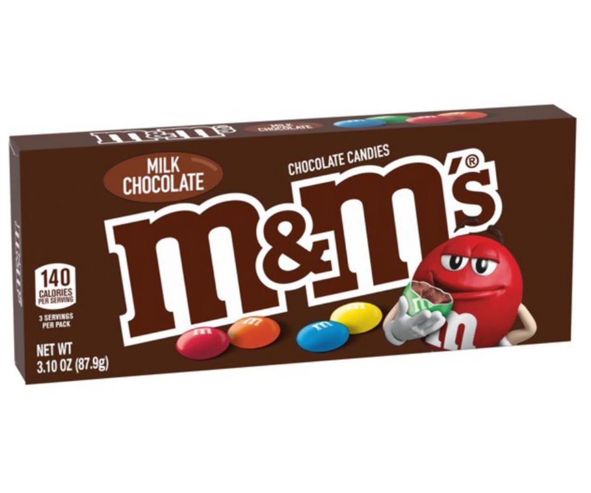 CHOCOLATE M&amp;M CAJITA MILK CHOCOLATE 88 GR.
