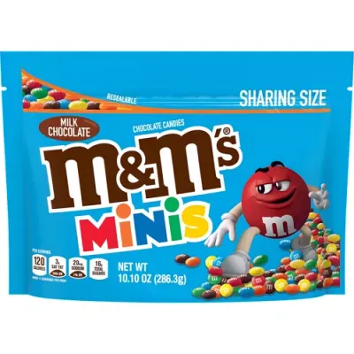 CHOCOLATE M&amp;M MIINIS MILK SHARING SIZE 268 GR.