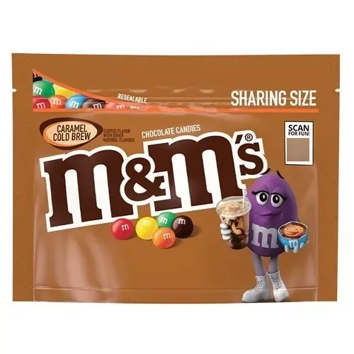 CHOCOLATE M&amp;M CARAMEL SHARING SIZE 256 GR.