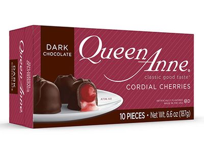 CHOCOLATE QUEEN ANNE DARK C/10 PZAS 187 GR.