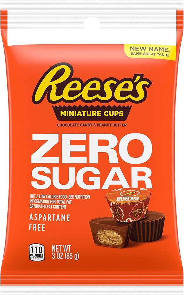 CHOCOLATE REESE&#39;S ZERO SUGAR MINIATURE 85 GR.