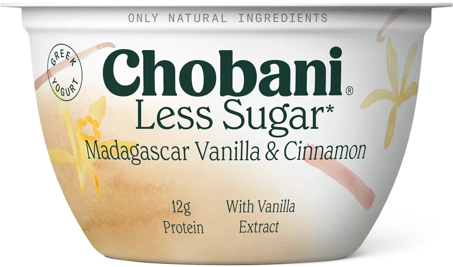 YOGHURT CHOBANI VANILLA &amp; CINNAMON 150 GR