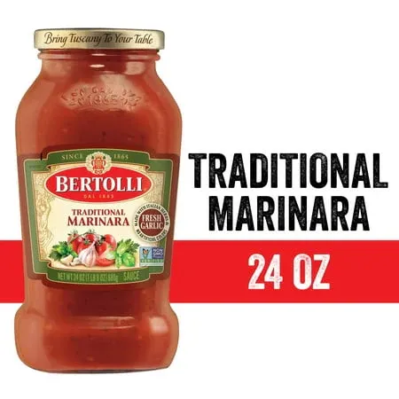 SALSA BERTOLLI MARINADA TRADITIONAL 680 GR
