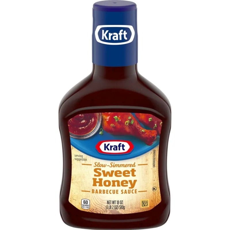 SALSA BBQ KRAFT SWEET HONEY 510 GR