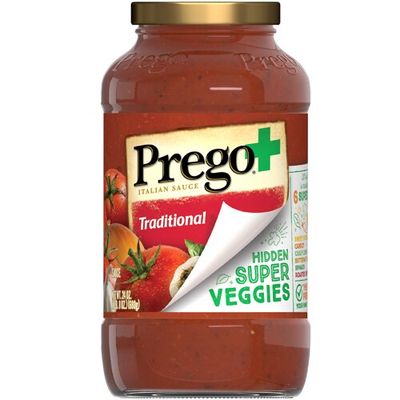 SALSA PREGO TRADICIONAL SUPER VEGGIES 680 GR