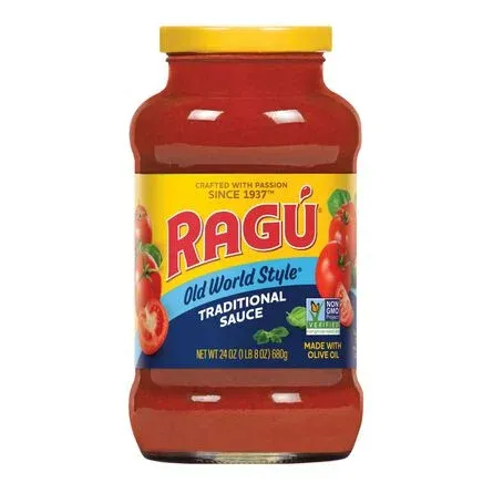 SALSA RAGU OLD WORLD STYLE TRADITIONAL 680 GR.