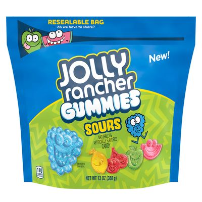 DULCE JOLLY RANCHER GUMMIES SOUR 368 GR.