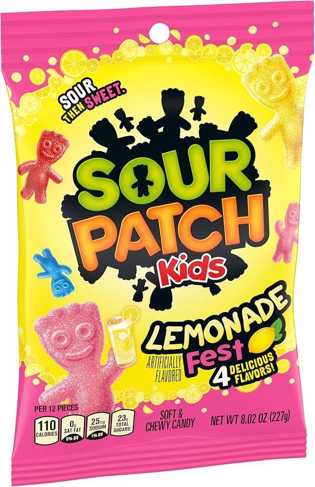 DULCE SOUR PATCH KIDS LEMONADE FEST 227 GR.